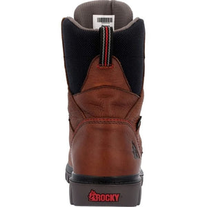 ROCKY BRANDS Boots Rocky Brands Men's Worksmart Brown Waterproof Composite Toe Work Boot RKK0403