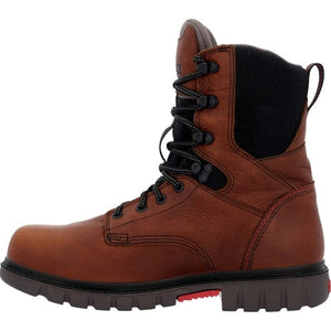 ROCKY BRANDS Boots Rocky Brands Men's Worksmart Brown Waterproof Composite Toe Work Boot RKK0403