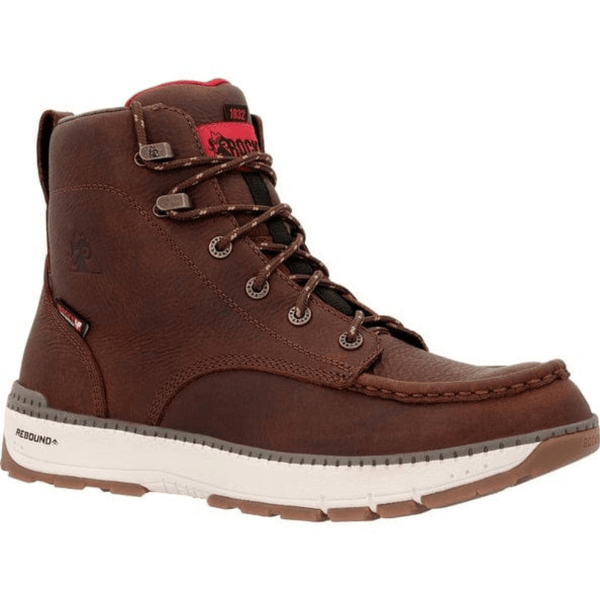 Rocky Men's Tobacco Brown Rebound Wedge Composite Toe Work Boot