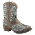 Roper Boots Roper Toddler Riley Brown Snip Toe Western Boots 09-017-1566-2025 BR