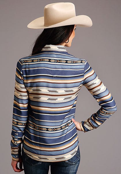 ROPER Shirts INDIGO SERAPE 11-050-0590-6040 BU