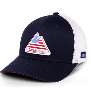 Rural Cloth Hats Rocky Mountain Flag Hat