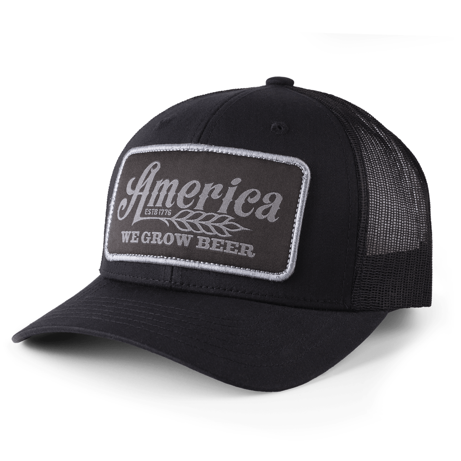Rural Cloth Hats We Grow Beer Hat-Black