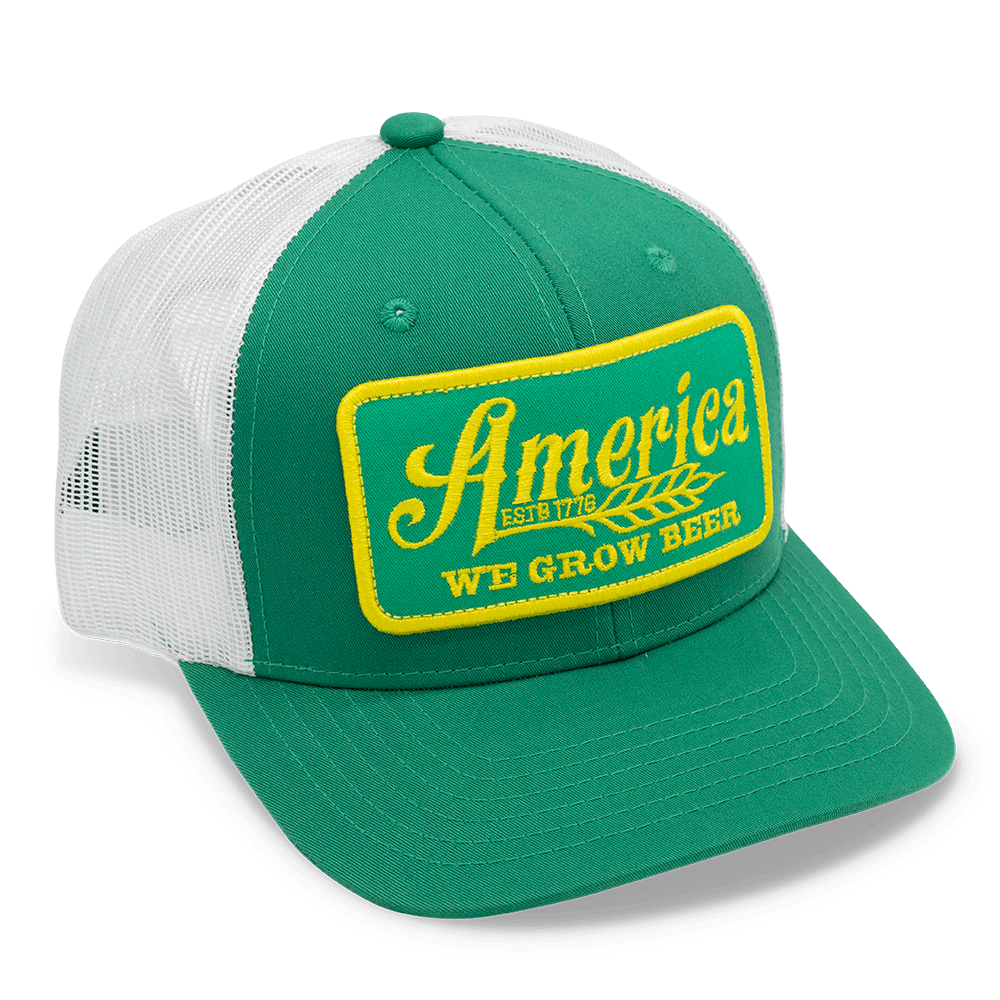 Rural Cloth Hats We Grow Beer Hat-Green