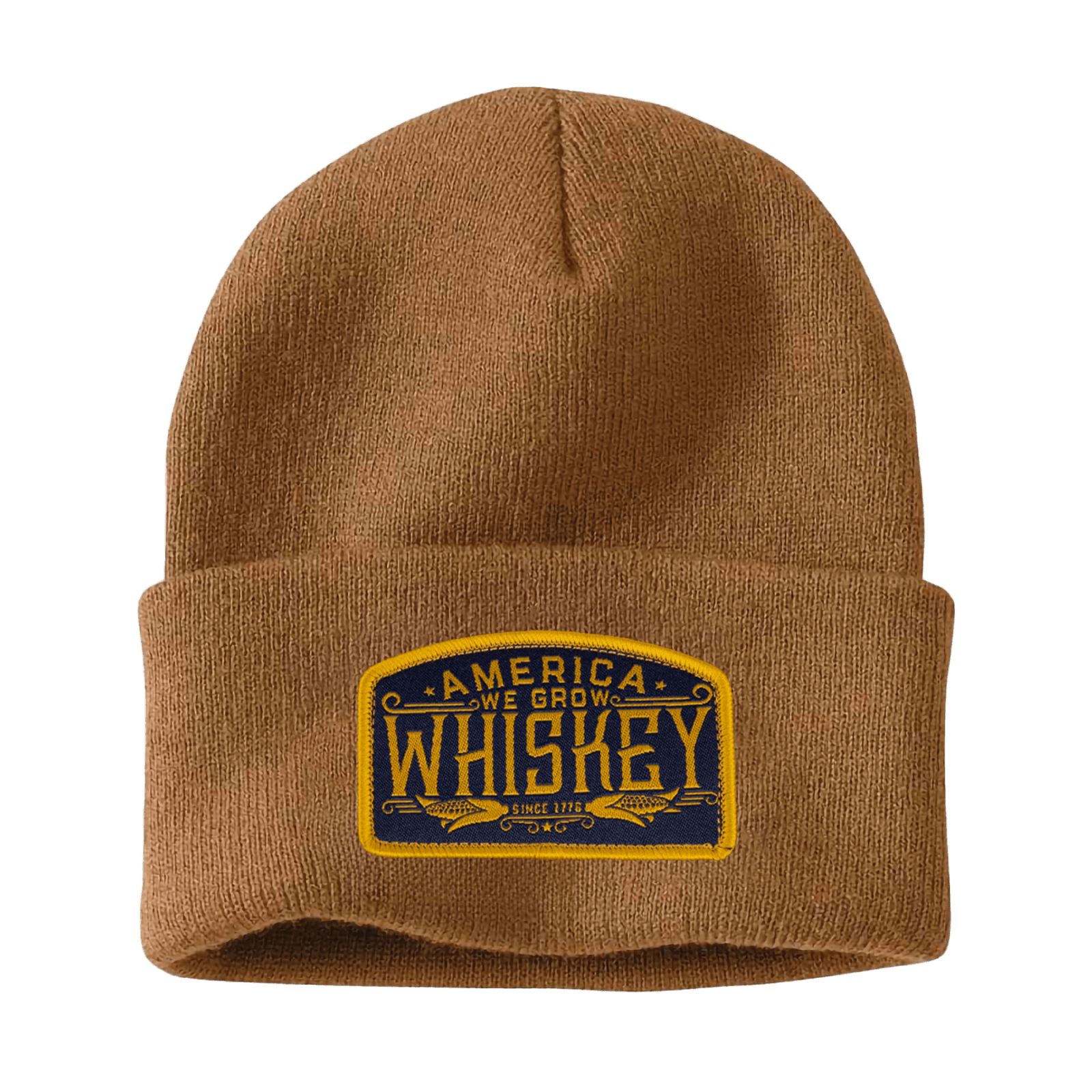 Rural Cloth Hats We Grow Whiskey Beanie-Barn