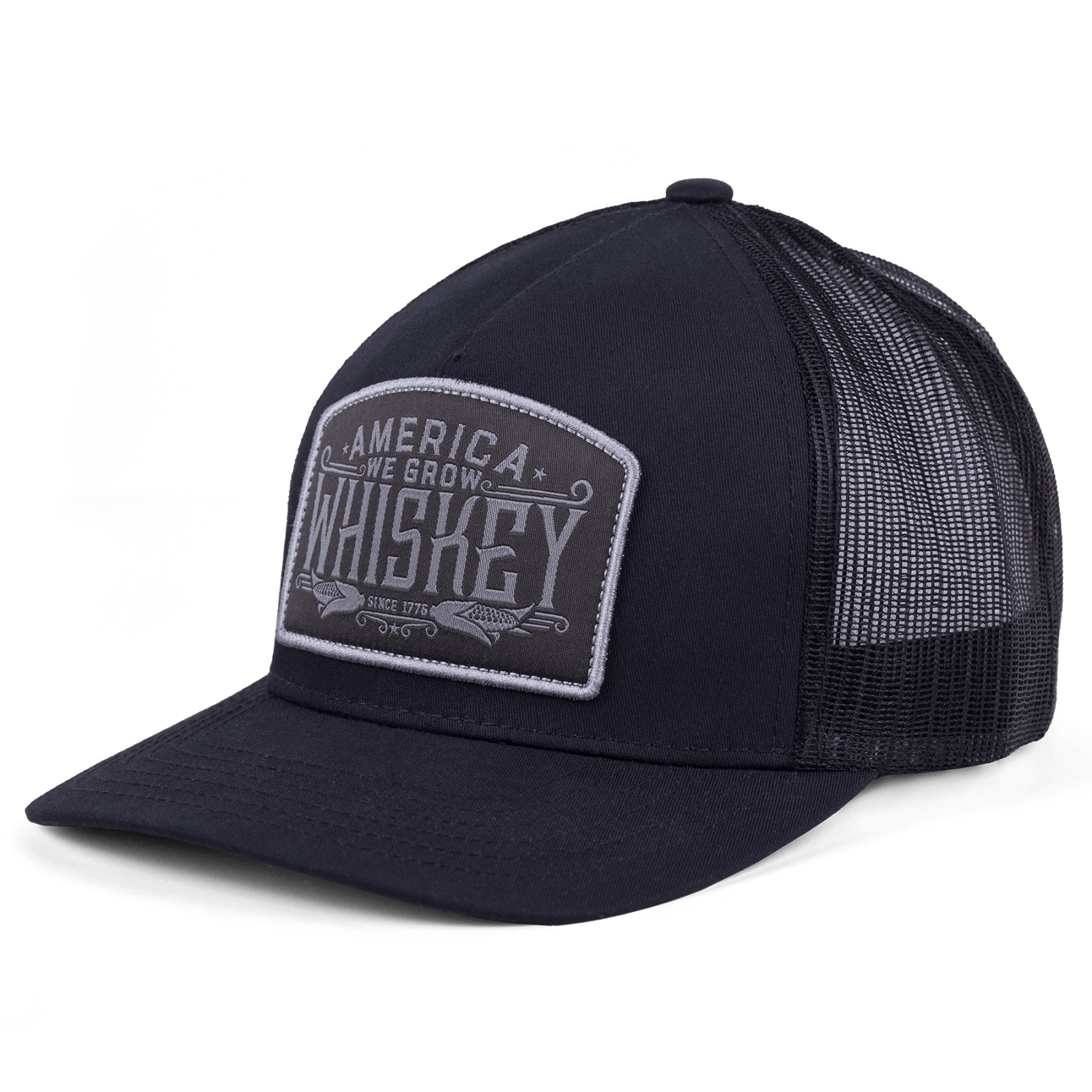 Rural Cloth Hats We Grow Whiskey Hat-Blackout