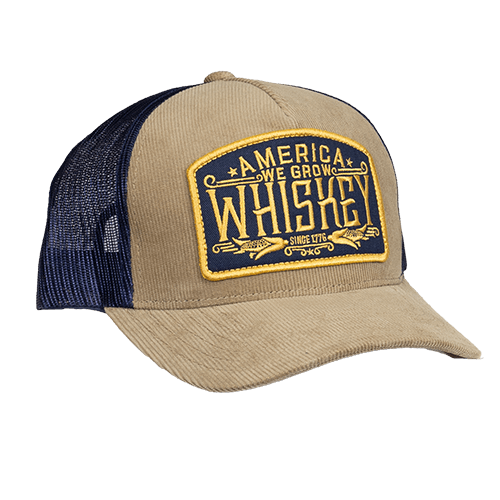 Rural Cloth Hats We Grow Whiskey Hat-Corduroy