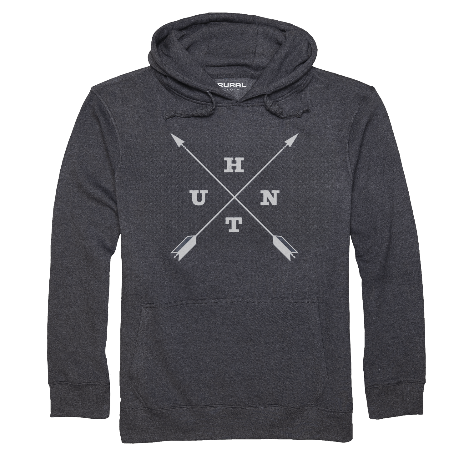 Rural Cloth Outerwear Hunt Pullover-Charcoal Heather