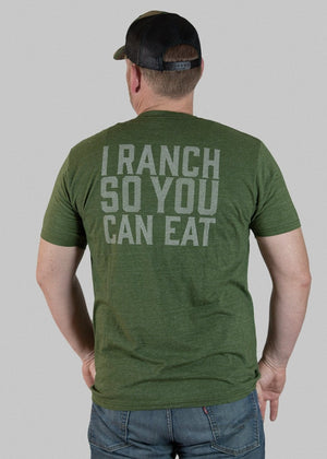 Rural Cloth Shirts I Ranch So You Can Eat Tee