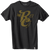 Rural Cloth Shirts R27 Men's Tee - Black with gold logo