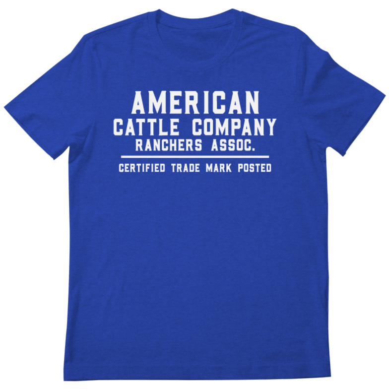 Rural Cloth Shirts Ranchers Association Tee