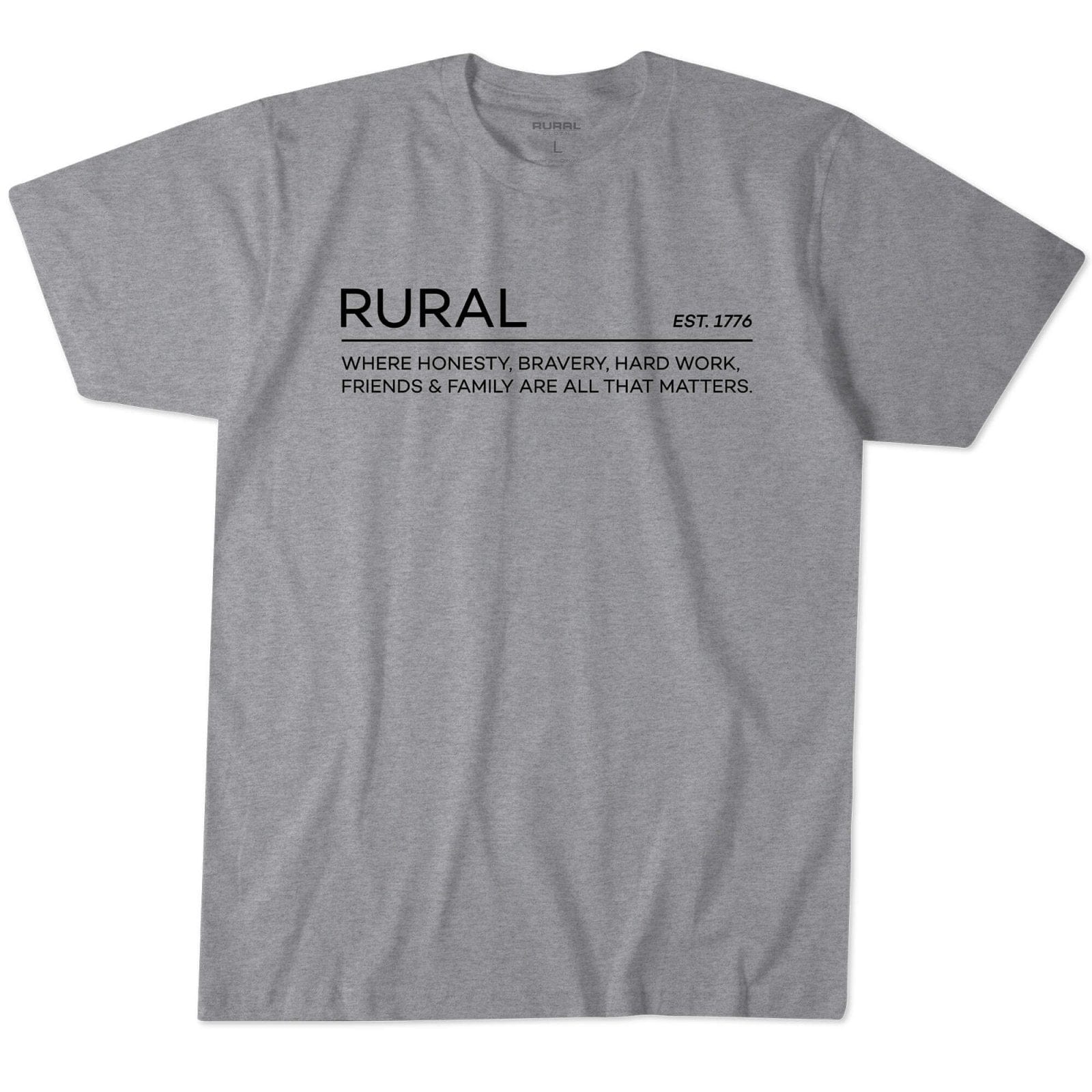 Rural Cloth Shirts Rural Values Tee