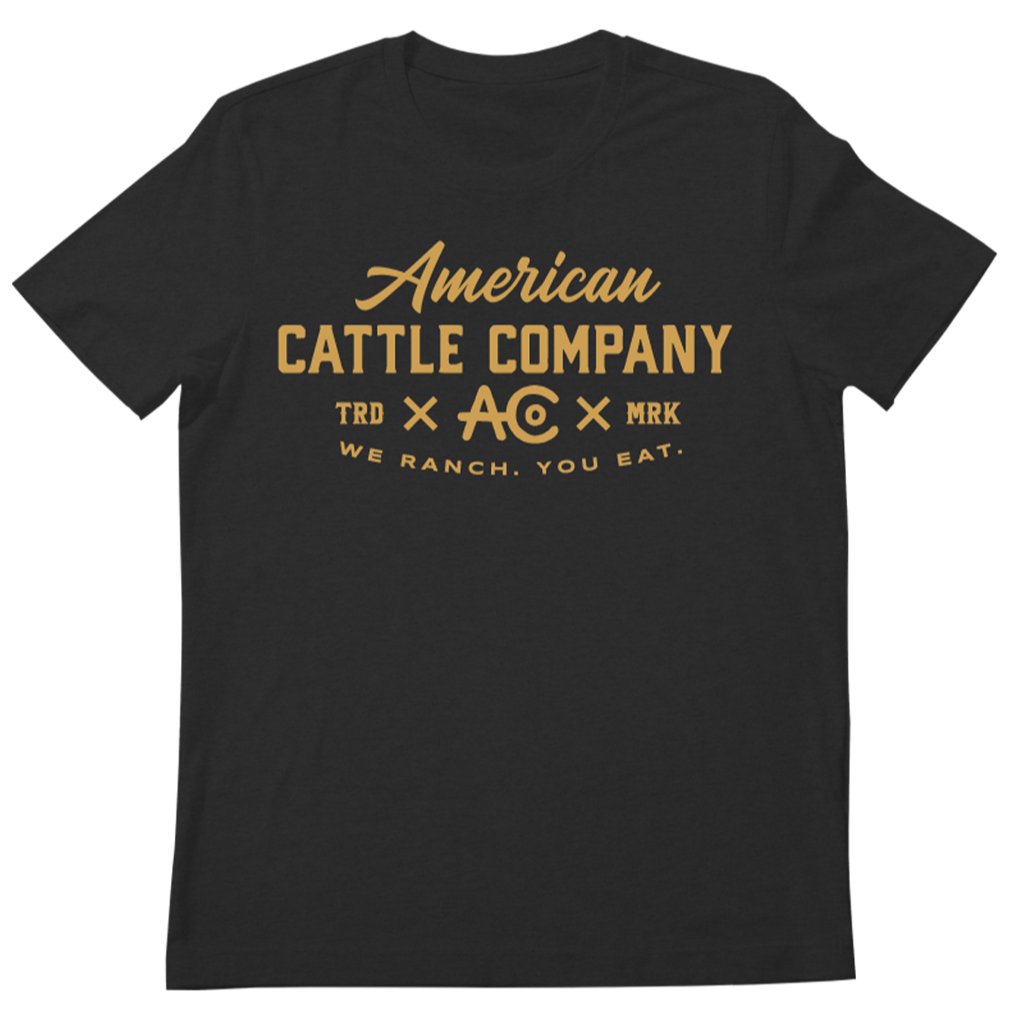 Rural Cloth Shirts We Ranch You Eat Tee-Heather Charcoal