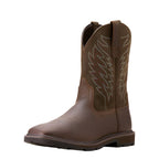 Russell's Western Wear, Inc. Ariat Men's Groundbreaker Brown Work Boot 10020059