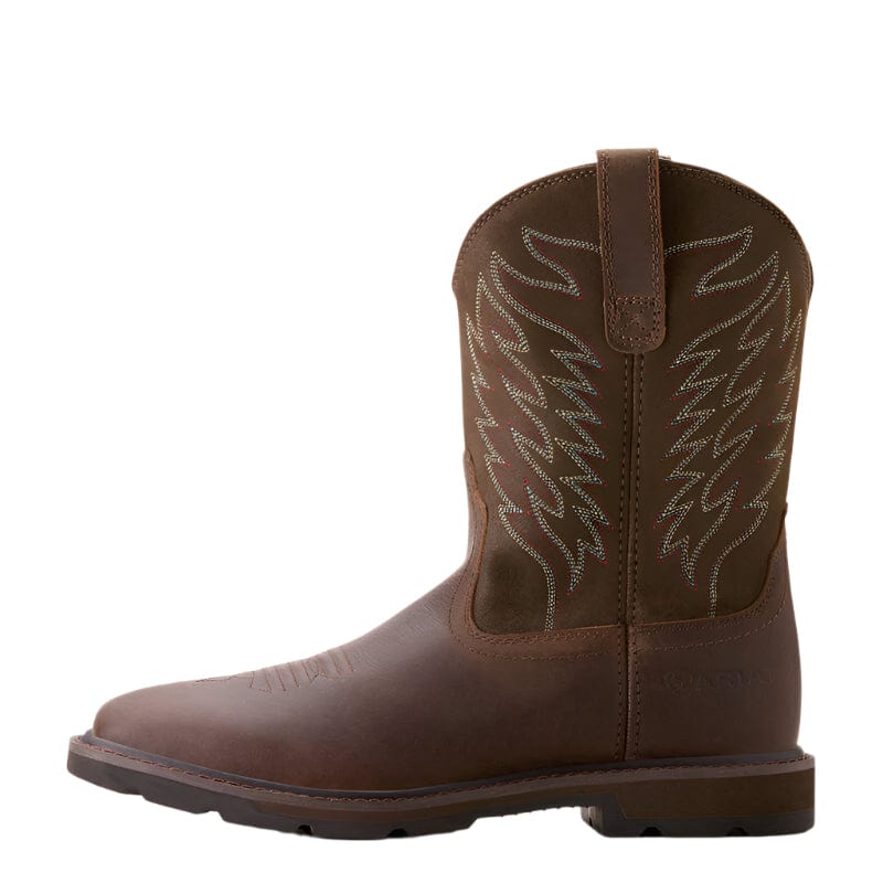 Russell's Western Wear, Inc. Ariat Men's Groundbreaker Brown Work Boot 10020059