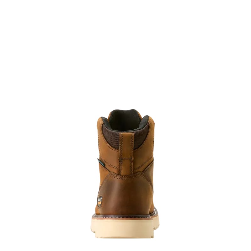 Russell's Western Wear, Inc. Boots Ariat Men's Distressed Brown Rebar 6" Waterproof Work Boot 10053614