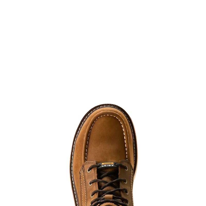 Russell's Western Wear, Inc. Boots Ariat Men's Distressed Brown Rebar 6" Waterproof Work Boot 10053614