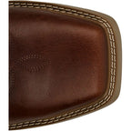 Russell's Western Wear, Inc. Boots Justin Men's Pecan Brown Stampede Daywork Waterproof Steel Toe Work Boots SE4243