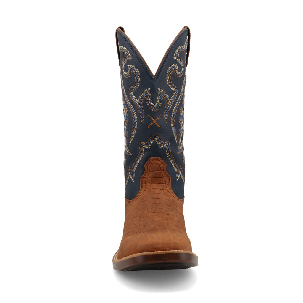Russell's Western Wear, Inc. Boots Twisted X Men's Chestnut & Navy Top Hand Western Boot MTH0033