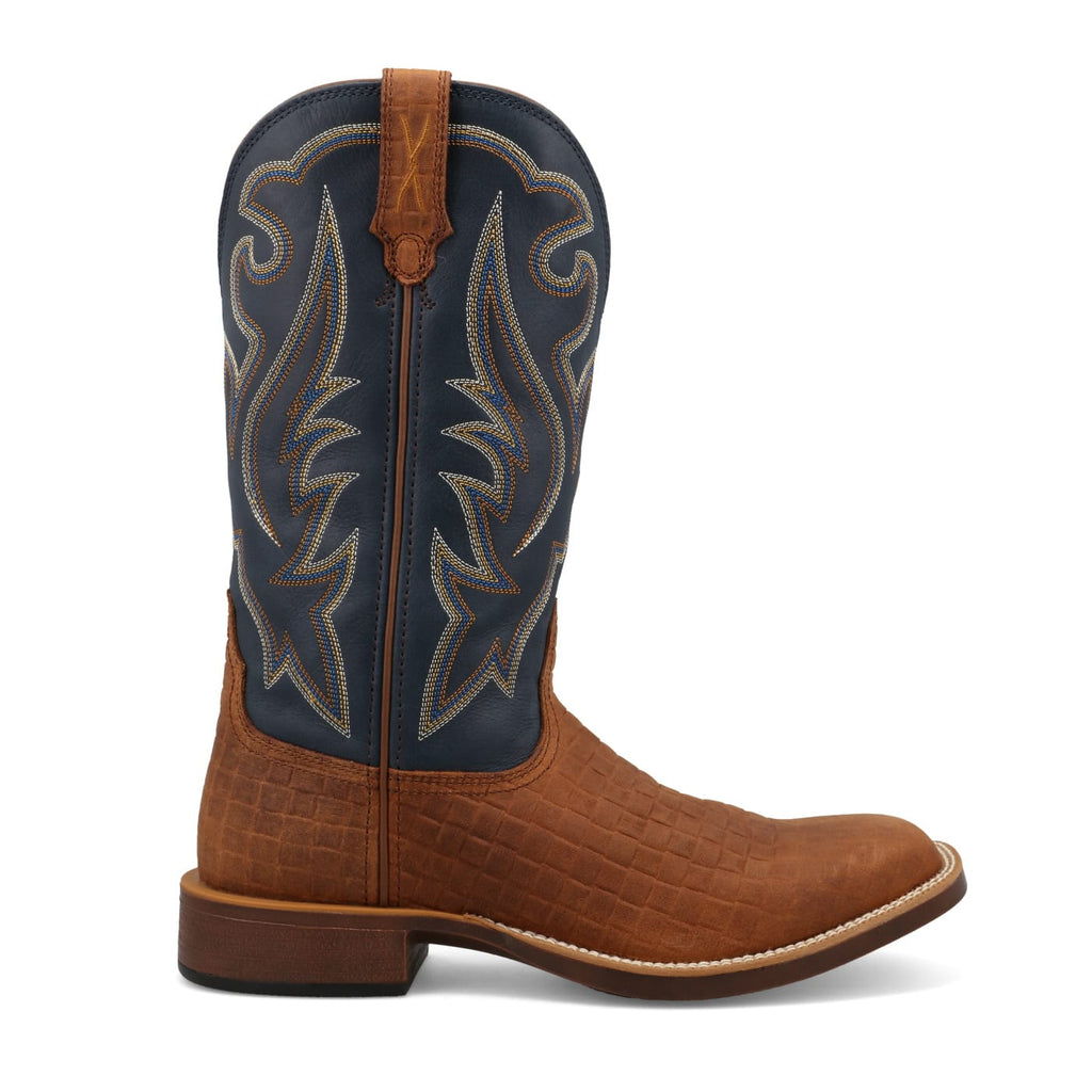 Russell's Western Wear, Inc. Boots Twisted X Men's Chestnut & Navy Top Hand Western Boot MTH0033
