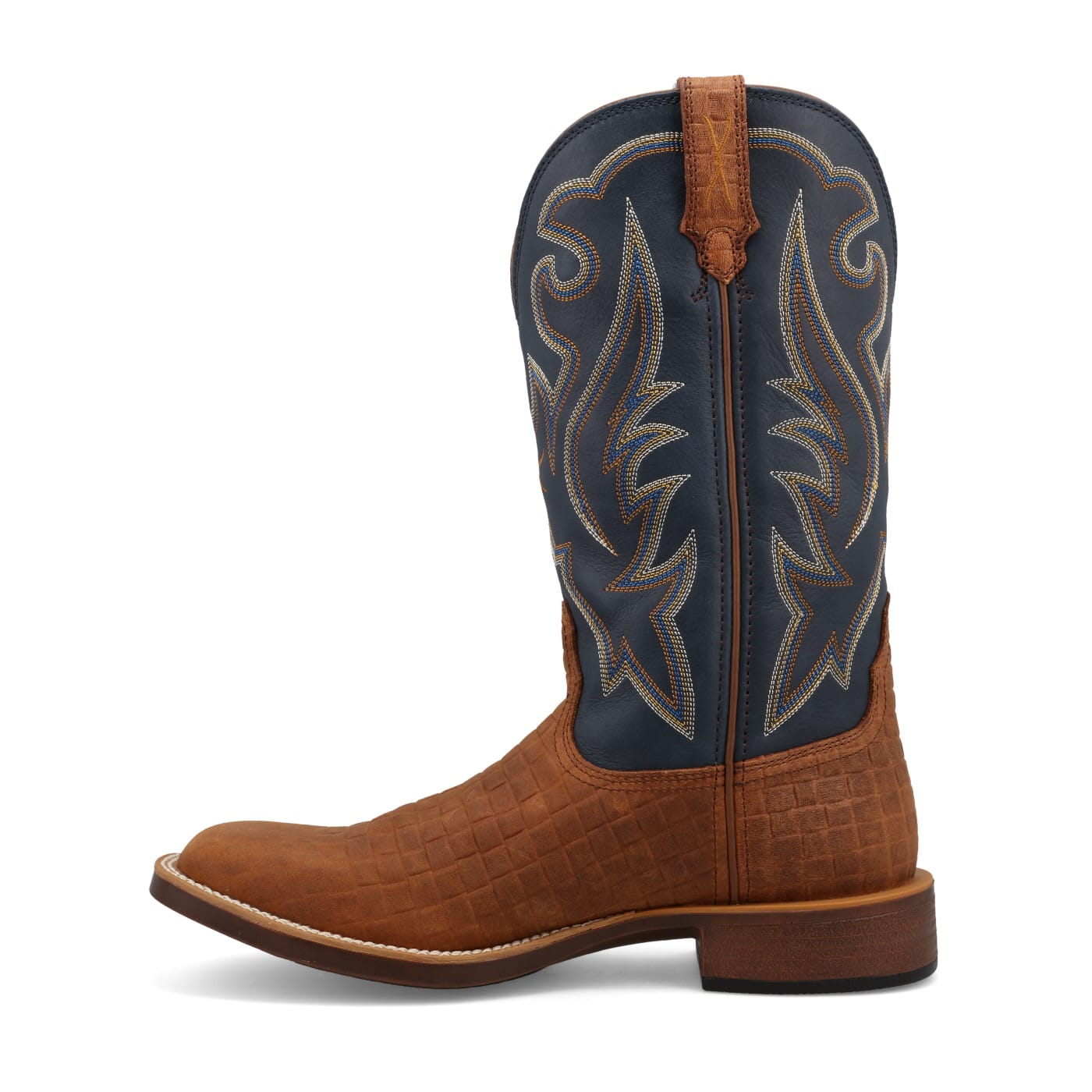 Russell's Western Wear, Inc. Boots Twisted X Men's Chestnut & Navy Top Hand Western Boot MTH0033