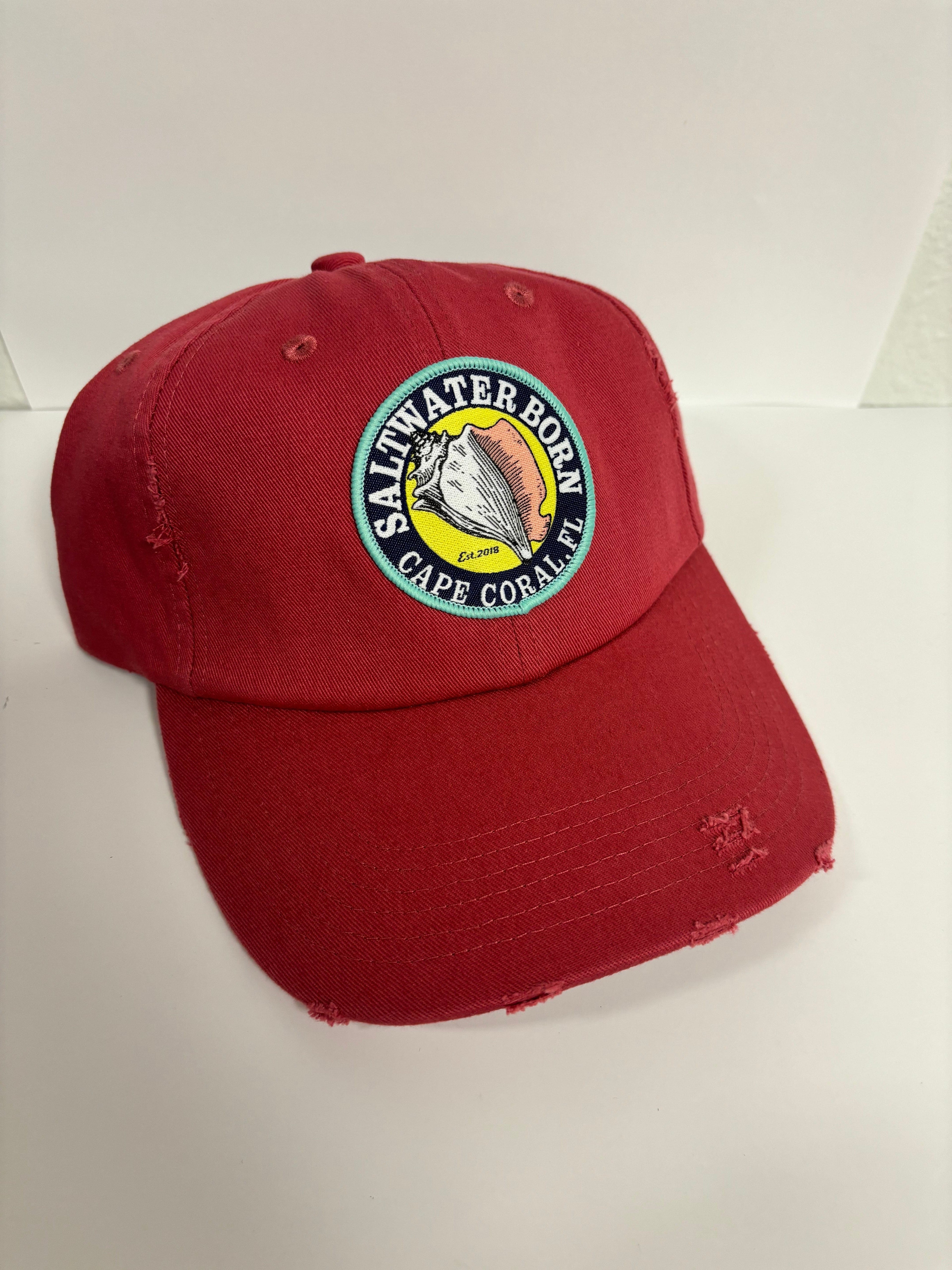 Saltwater Born Accessories Cape Coral, FL Vintage Distressed Hat