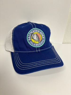 Saltwater Born Accessories Islamorada Vintage Trucker Mesh Hat