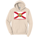 Saltwater Born Cotton Hoodie Florida Flag Cotton Hoodie