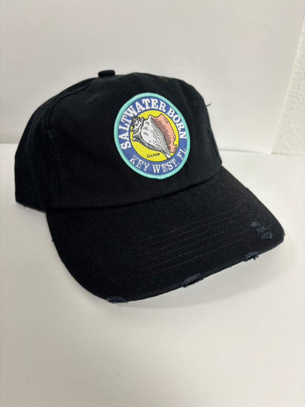 Saltwater Born Hats Key West Vintage Distressed Hat