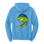 Saltwater Born Outerwear M / AQUATIC BLUE Action Mahi Cotton Hoodie