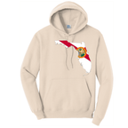 Saltwater Born Outerwear M / NATURAL State of Florida Cotton Hoodie