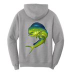 Saltwater Born Outerwear S / ATHLETIC HEATHER Action Mahi Cotton Hoodie