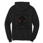 Saltwater Born Outerwear S / JET BLACK Tampa Bay All For Rum Cotton Hoodie