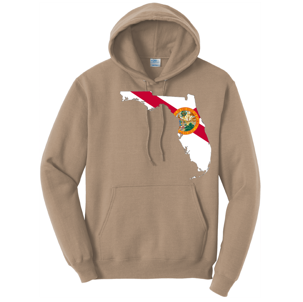Saltwater Born Outerwear S / SAND State of Florida Cotton Hoodie