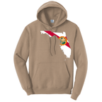 Saltwater Born Outerwear S / SAND State of Florida Cotton Hoodie