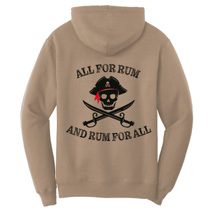 Saltwater Born Outerwear S / SAND Tampa Bay All For Rum Cotton Hoodie