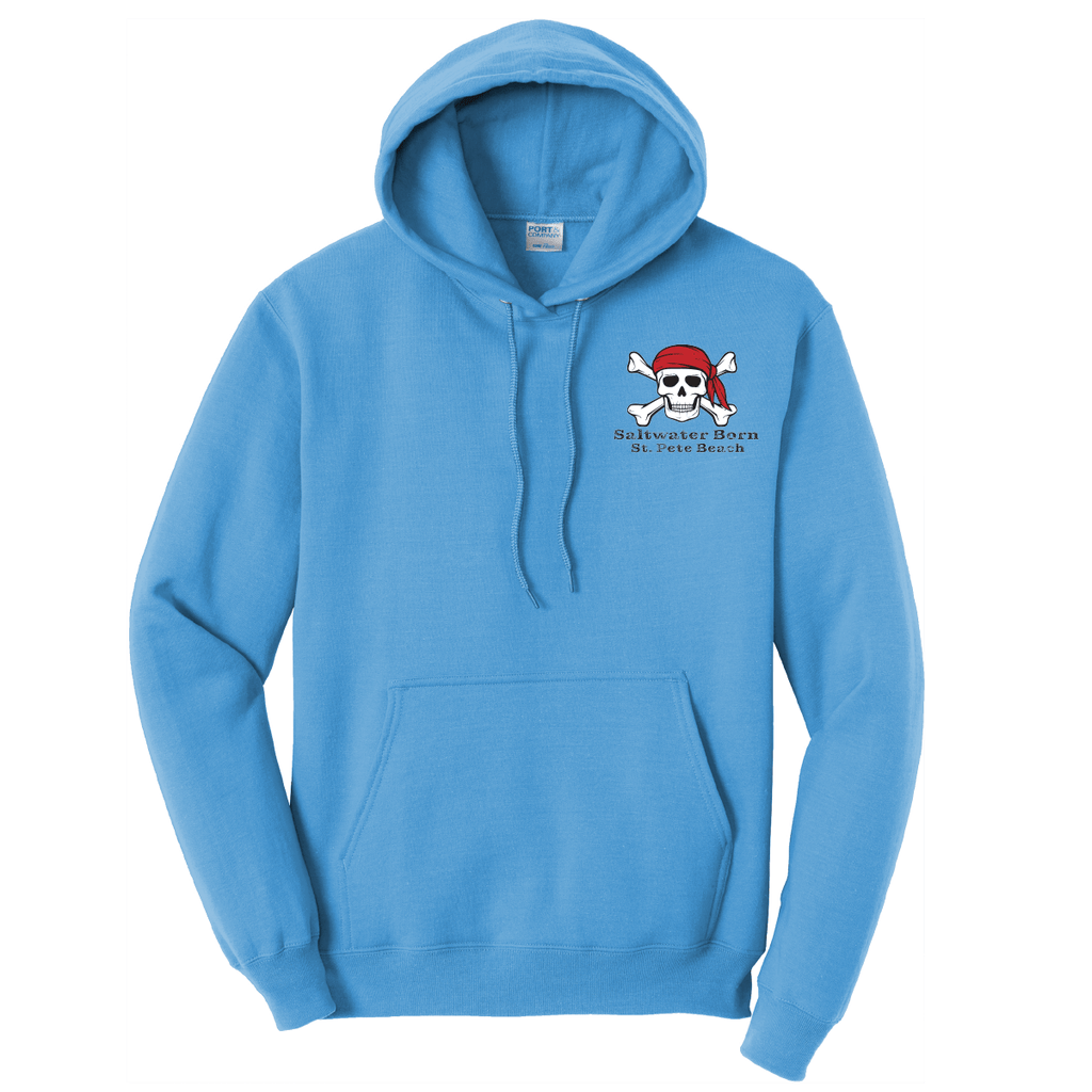 Saltwater Born Outerwear St. Pete Beach, FL "All For Rum and Rum For All" Cotton Hoodie