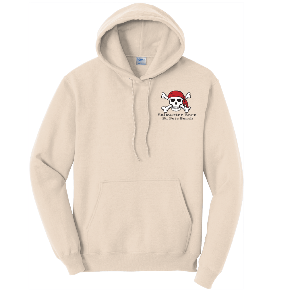 Saltwater Born Outerwear St. Pete Beach, FL "All For Rum and Rum For All" Cotton Hoodie