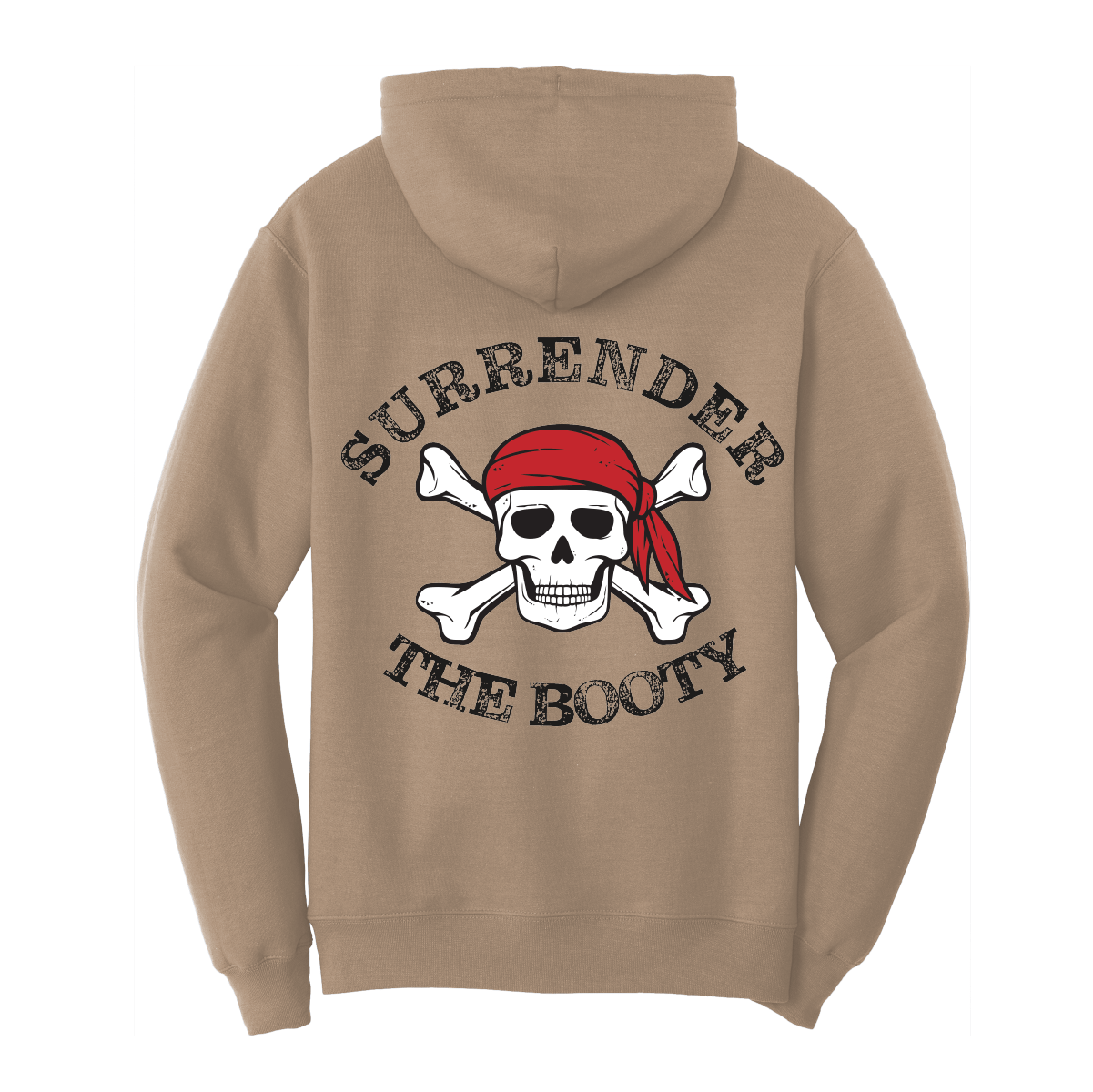 Saltwater Born Outerwear Tampa Bay Surrender The Booty Cotton Hoodie