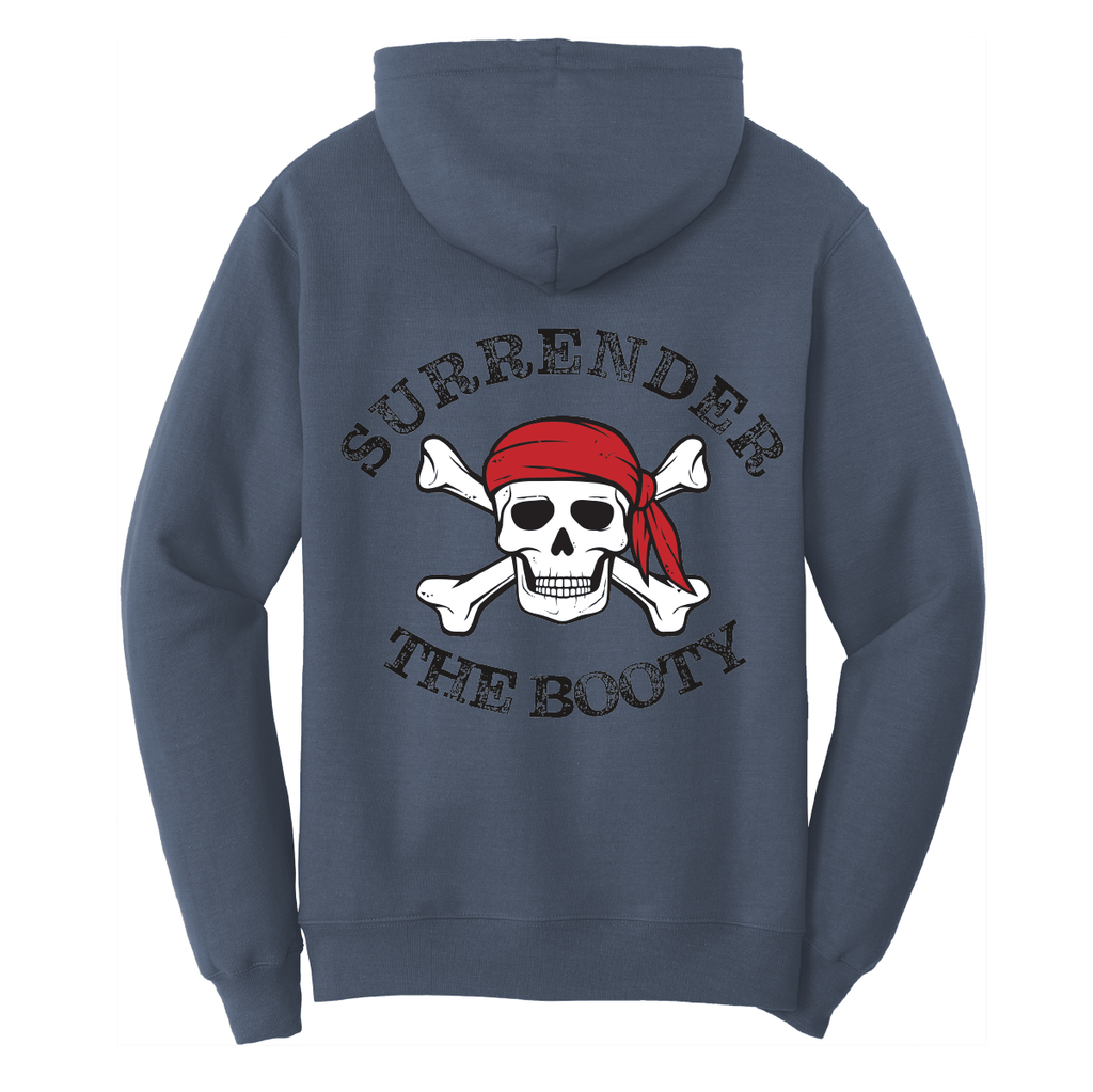 Saltwater Born Outerwear Tampa Bay Surrender The Booty Cotton Hoodie