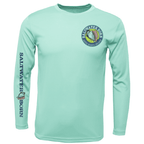 SALTWATER BORN Shirts Anna Maria Island Kraken Long Sleeve UPF 50+ Dry-Fit Shirt