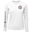 Saltwater Born Shirts Key West Realistic Turtle Women's Long Sleeve UPF 50+ Dry-Fit Shirt