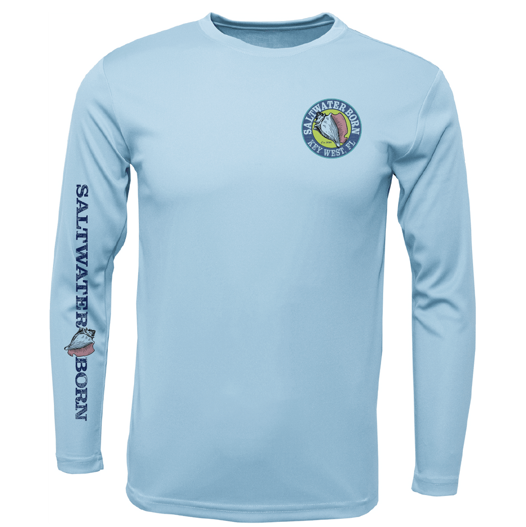 Saltwater Born Shirts Key West Wahoo Long Sleeve UPF 50+ Dry-Fit Shirt