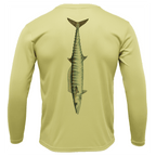 Saltwater Born Shirts Key West Wahoo Long Sleeve UPF 50+ Dry-Fit Shirt