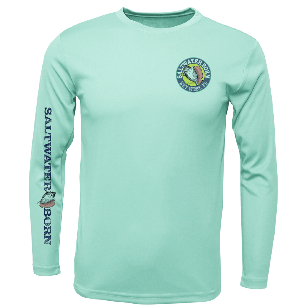 Saltwater Born Shirts Key West Wahoo Long Sleeve UPF 50+ Dry-Fit Shirt