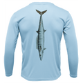Saltwater Born Shirts Key West Wahoo Long Sleeve UPF 50+ Dry-Fit Shirt