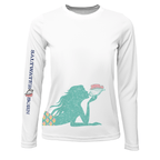 SALTWATER BORN Shirts Mermaid Wrap Long Sleeve UPF 50+ Dry-Fit Shirt