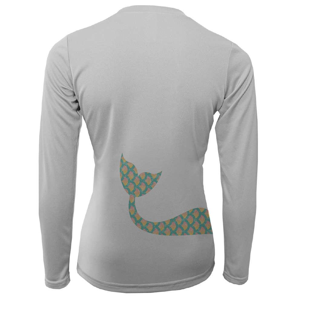 Saltwater Born Shirts Mermaid Wrap Long Sleeve UPF 50+ Dry-Fit Shirt