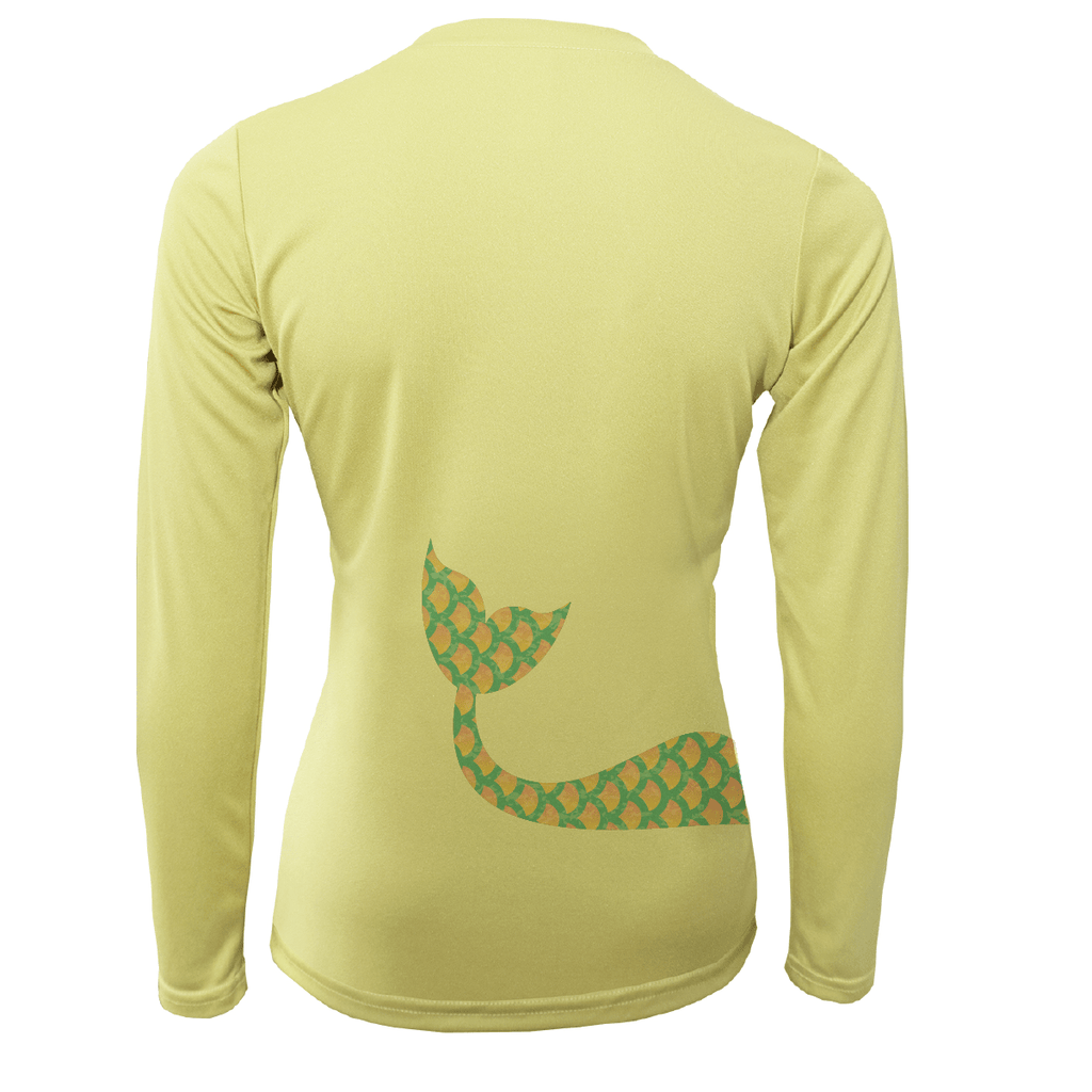 Saltwater Born Shirts Mermaid Wrap Long Sleeve UPF 50+ Dry-Fit Shirt