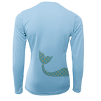 Saltwater Born Shirts Mermaid Wrap Long Sleeve UPF 50+ Dry-Fit Shirt